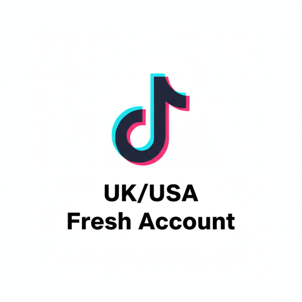 Tiktok UK/USA Fresh Account